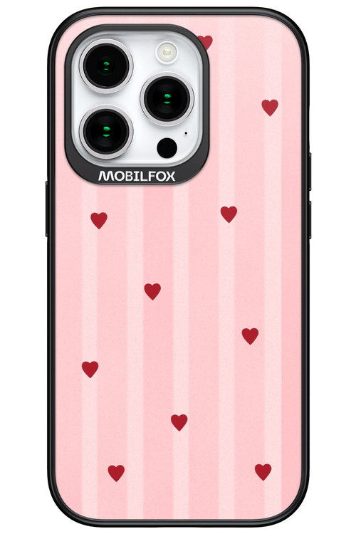 Red Little Hearts 2.0 - Apple iPhone 15 Pro