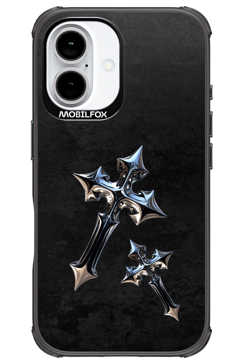 Chrome Crosses - Apple iPhone 16