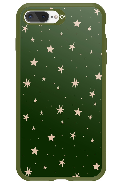 Forest Green Stars - Apple iPhone 7 Plus