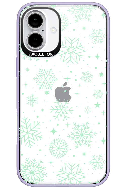 Tiffany's Snowflakes - Apple iPhone 16 Plus