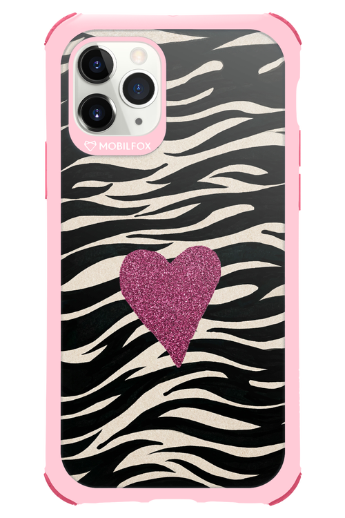 Zebra Heart 2.0 - Apple iPhone 11 Pro