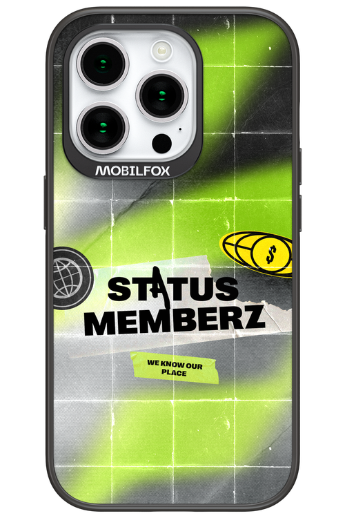 Status Memberz - Apple iPhone 15 Pro