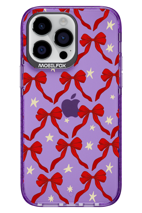 Bow & Stars (Transparent) - Apple iPhone 14 Pro Max