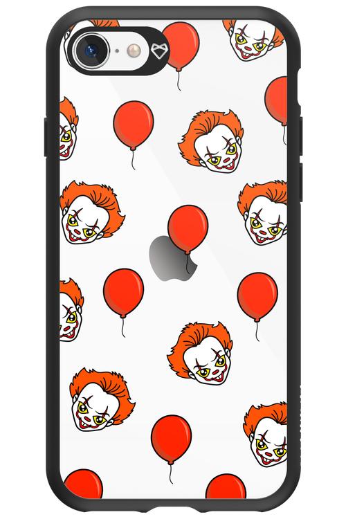 Mystery Clown (Transparent) - Apple iPhone SE 2020
