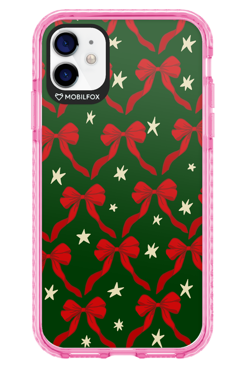 Bow & Stars (Green) - Apple iPhone 11