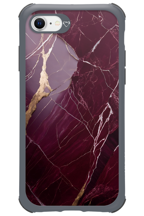 Burgundy Marble - Apple iPhone SE 2020