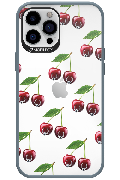 Spicy Cherries Transparent - Apple iPhone 12 Pro Max