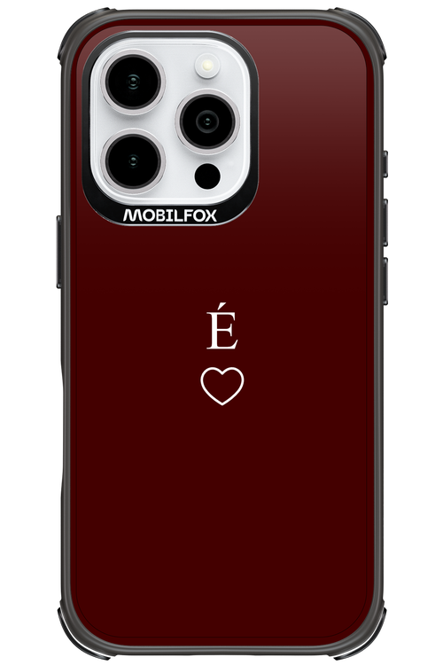 E Burgundia II 2.0 - Apple iPhone 16 Pro