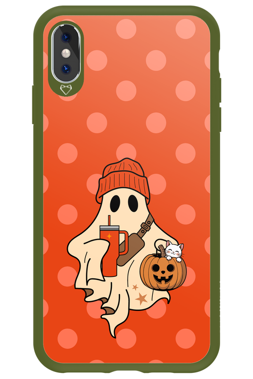 Ghost Girl (Orange) - Apple iPhone XS Max
