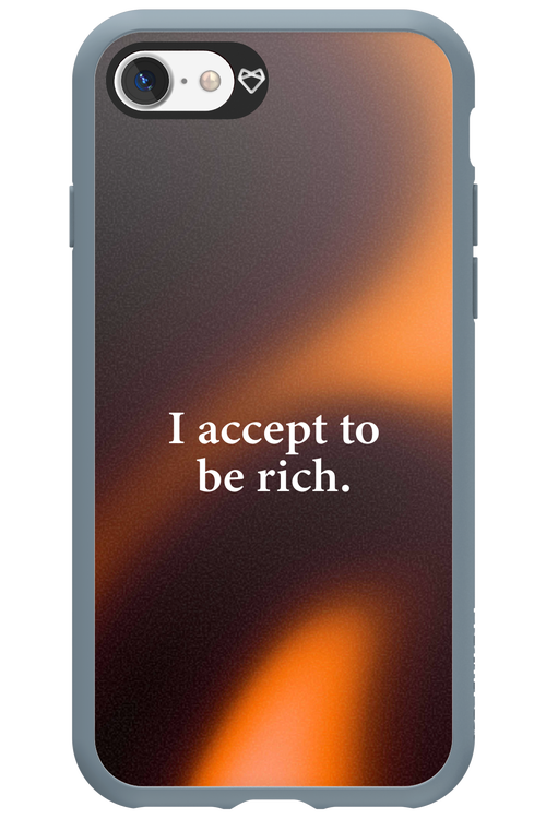 I accept to be rich - Apple iPhone 7