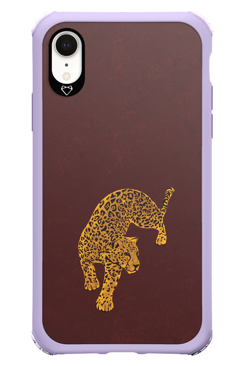Burgundy Leopard - Apple iPhone XR