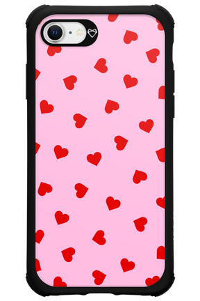 Sprinkle Heart Pink - Apple iPhone 8