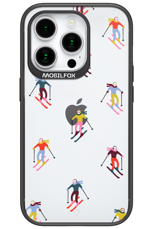 Snow Motion (Transparent) - Apple iPhone 15 Pro