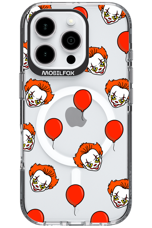Mystery Clown (Transparent) - Apple iPhone 16 Pro