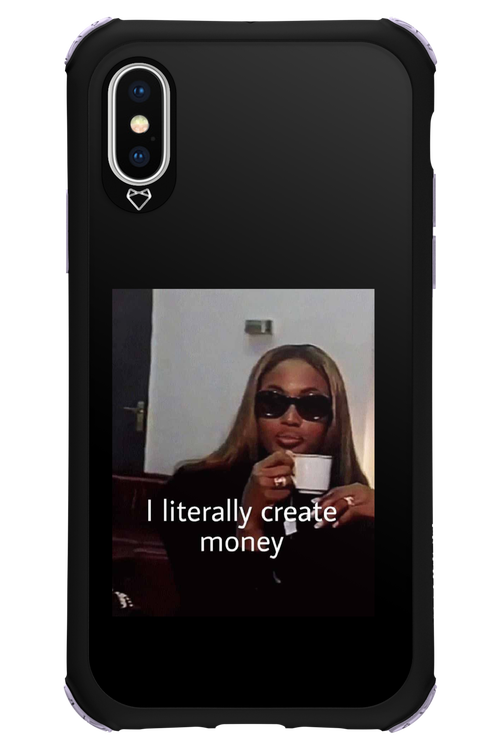 I literally create money - Apple iPhone X