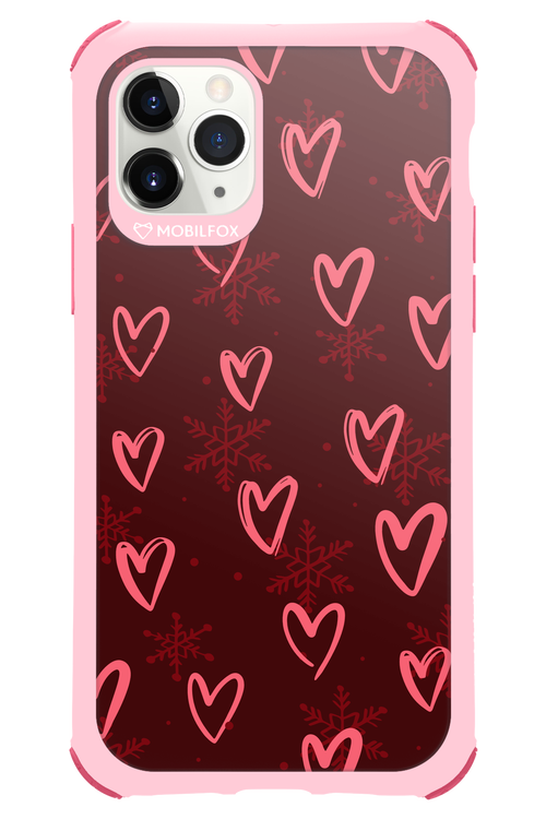 Christmas Hearts - Apple iPhone 11 Pro