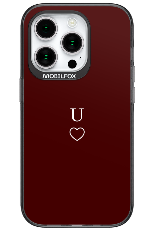 U Burgundia 2.0 - Apple iPhone 15 Pro