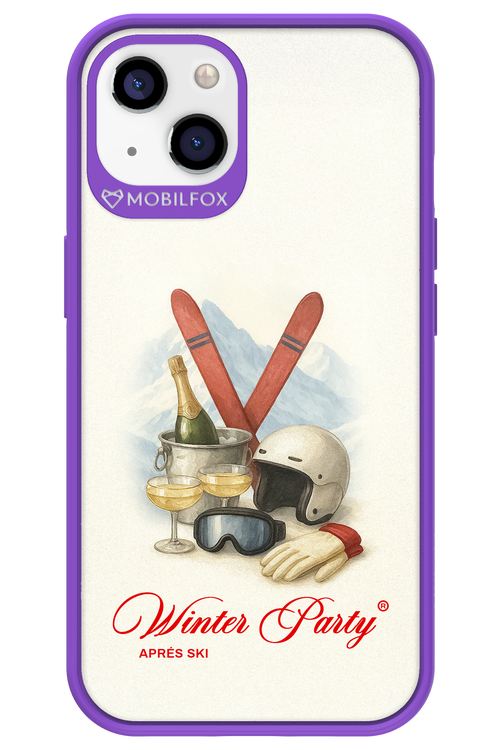 Winter Ski Party - Apple iPhone 13