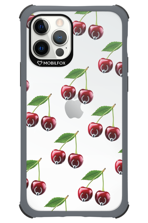 Spicy Cherries Transparent - Apple iPhone 12 Pro