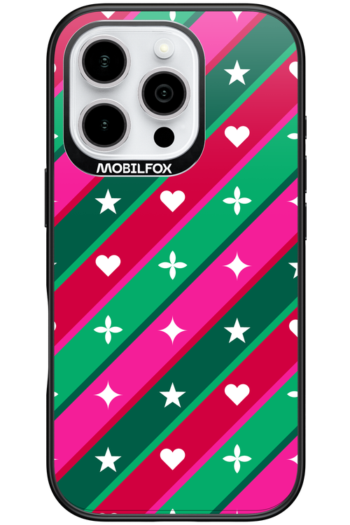 Christmas Stripes - Apple iPhone 16 Pro