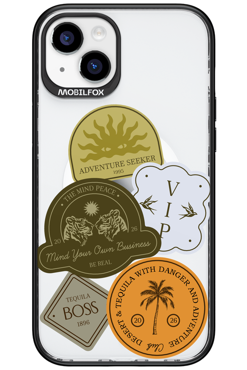 Badge Keeper - Apple iPhone 15 Plus