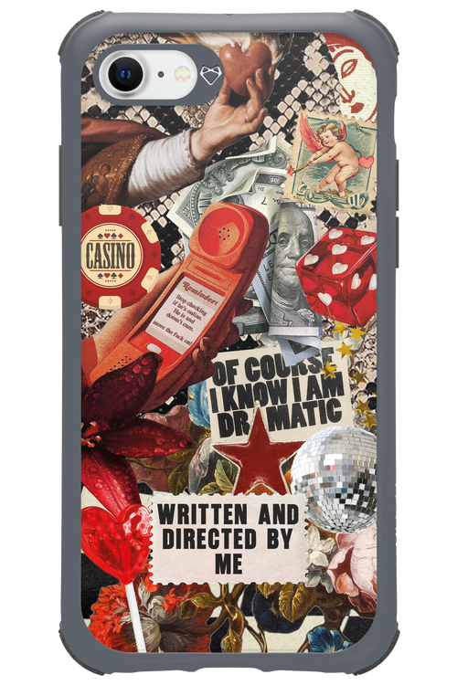 RED VINTAGE - Apple iPhone SE 2020