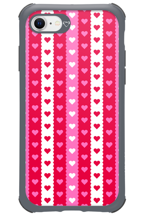 Christmas Heart Biscuit - Apple iPhone 8