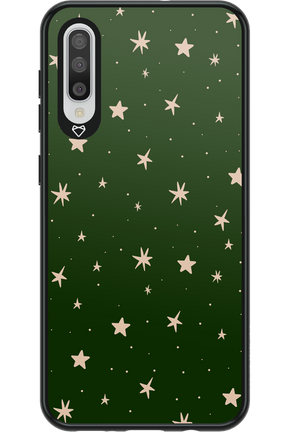 Forest Green Stars - Samsung Galaxy A50