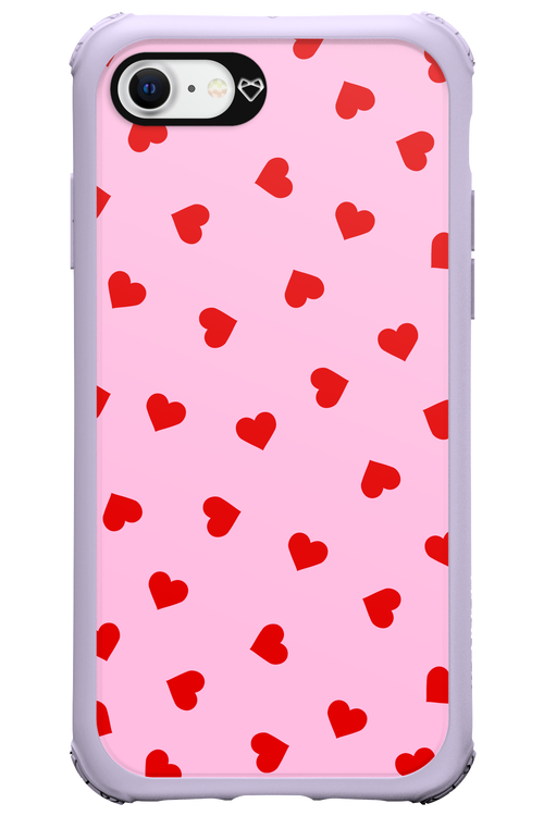 Sprinkle Heart Pink - Apple iPhone 7