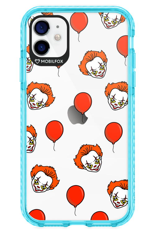 Mystery Clown (Transparent) - Apple iPhone 11
