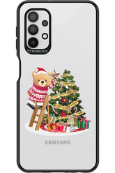 Christmas Bear (Transparent) - Samsung Galaxy A32 5G