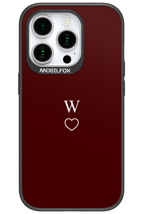 W Burgundia 2.0 - Apple iPhone 15 Pro