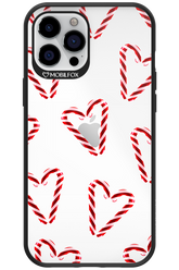 Candy Cane Hearts - Apple iPhone 12 Pro Max