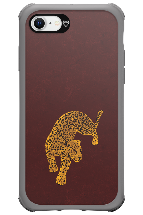 Burgundy Leopard - Apple iPhone SE 2020