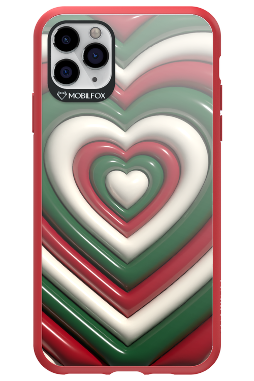 XMAS Hearts - Apple iPhone 11 Pro Max