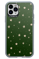 Forest Green Stars - Apple iPhone 11 Pro