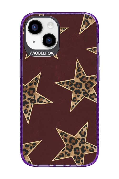 Wild Stars Burgundy - Apple iPhone 14