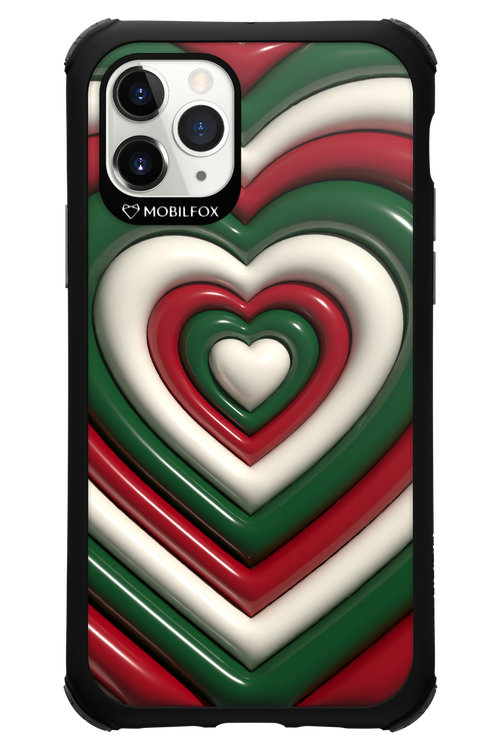 XMAS Hearts - Apple iPhone 11 Pro