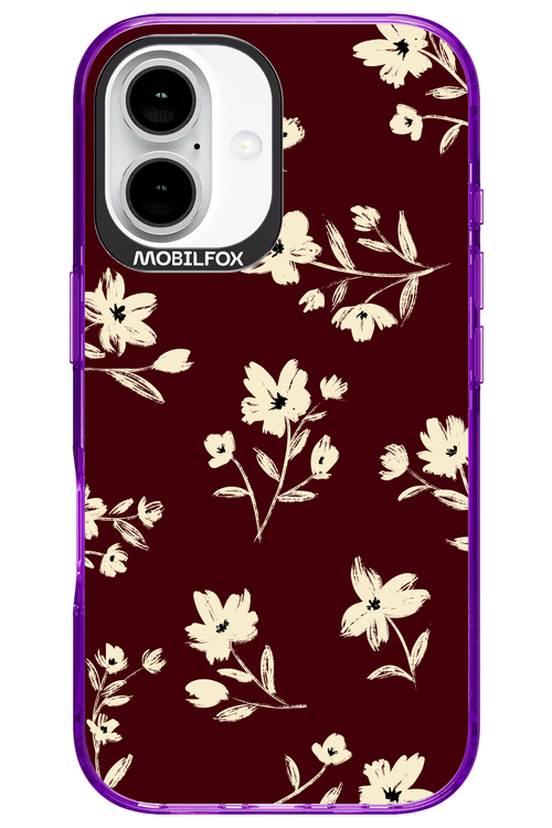 Bloom of Burgundy - Apple iPhone 16