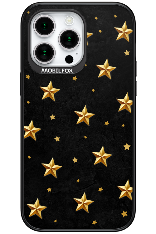 Golden Stars - Apple iPhone 15 Pro Max