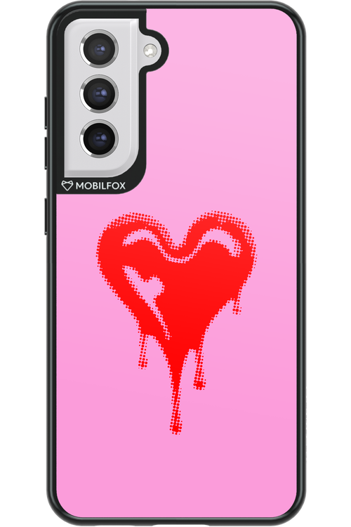 Heart Pink - Samsung Galaxy S21 FE