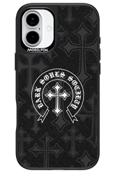 Dark Souls Society (Leather) - Apple iPhone 16 Plus