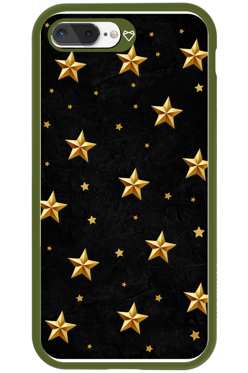 Golden Stars - Apple iPhone 8 Plus