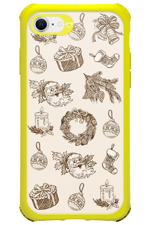 Christmas Paper - Apple iPhone 8
