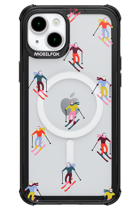 Snow Motion (Transparent) - Apple iPhone 15 Plus