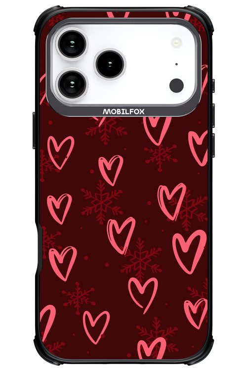 Christmas Hearts - Apple iPhone 17 Pro Max