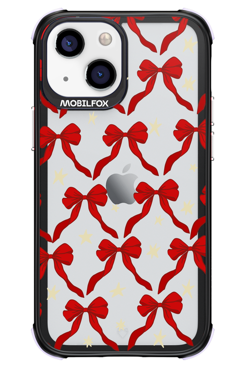 Bow & Stars (Transparent) - Apple iPhone 13 Mini