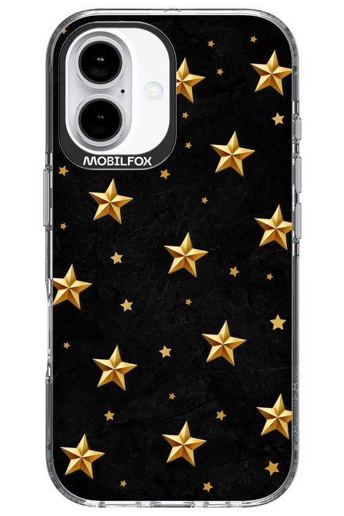 Golden Stars - Apple iPhone 16