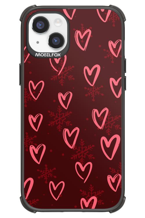 Christmas Hearts - Apple iPhone 14 Plus