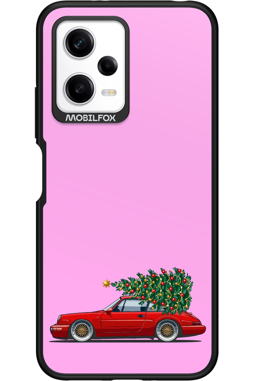 XMAS Car Pink - Xiaomi Redmi Note 12 5G